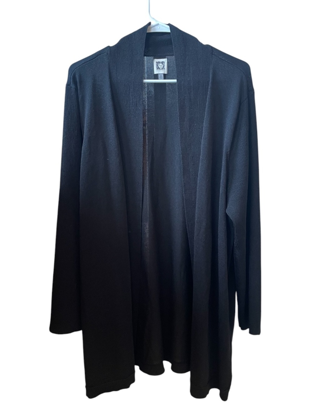 Anne Klein Open Front Cardigan Size 3X Old Money Office Work Business Casual